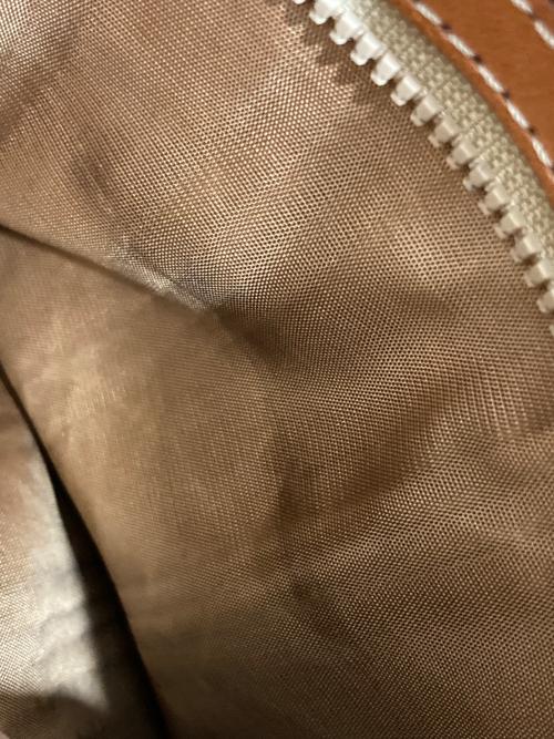 CELINE（セリーヌ）CELINE (セリーヌ) マカダムショルダーバッグ ブラウンの古着・服飾アイテム