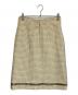 CHANEL (シャネル) ツイードビジューデザインスカート ベージュ サイズ:40：20000円