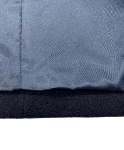 NOLLEY'S（ノーリーズ）NOLLEY'S (ノーリーズ) メリンプダブルビーバーノーカラーコート ネイビー サイズ:36の古着・服飾アイテム