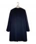 NOLLEY'S (ノーリーズ) メリンプダブルビーバーノーカラーコート ネイビー サイズ:36：12000円