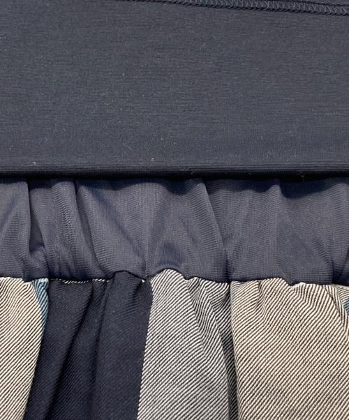 BLUE LABEL CRESTBRIDGE（ブルーレーベルクレストブリッジ）BLUE LABEL CRESTBRIDGE (ブルーレーベルクレストブリッジ) ストレッチポンチワンピース ネイビー サイズ:38の古着・服飾アイテム