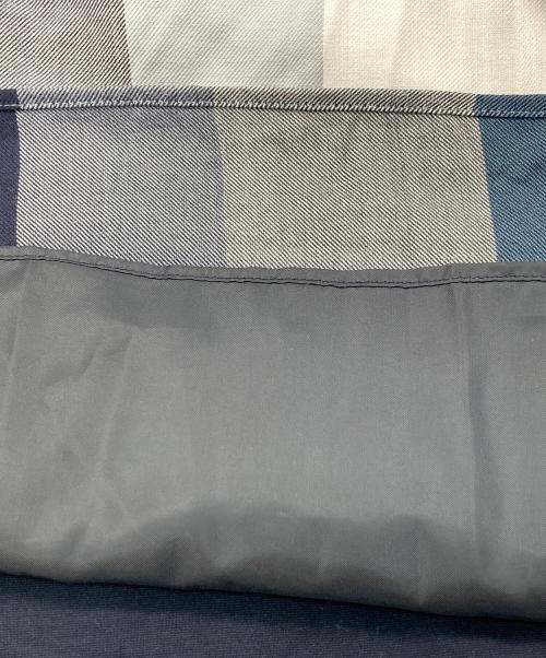 BLUE LABEL CRESTBRIDGE（ブルーレーベルクレストブリッジ）BLUE LABEL CRESTBRIDGE (ブルーレーベルクレストブリッジ) ストレッチポンチワンピース ネイビー サイズ:38の古着・服飾アイテム