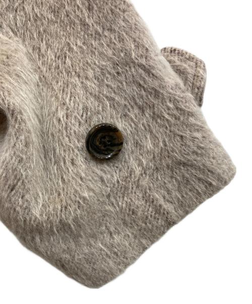 FRAMeWORK（フレームワーク）FRAMeWORK (フレームワーク) ウールモヘヤシャギーバルカラーコート ベージュ サイズ:-の古着・服飾アイテム