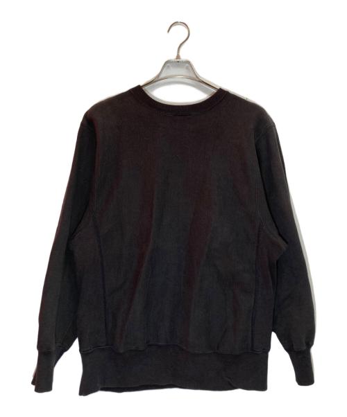 Champion（チャンピオン）Champion (チャンピオン) 80sリバースウィーブスウェット ブラック×グレー サイズ:Lの古着・服飾アイテム