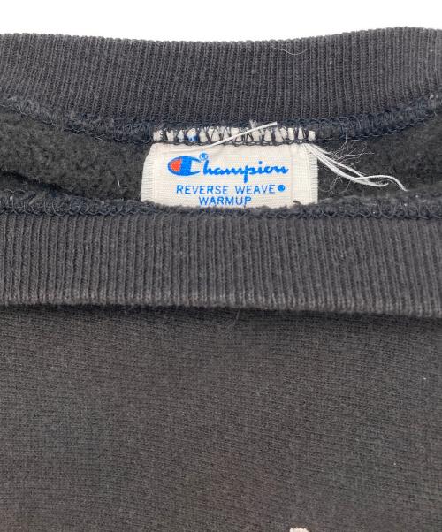 Champion（チャンピオン）Champion (チャンピオン) 80sリバースウィーブスウェット ブラック×グレー サイズ:Lの古着・服飾アイテム