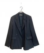 Plageプラージュ）の古着「ソモウ Wジャケット」｜ブラック