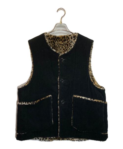 Engineered Garments（エンジニアドガーメンツ）Engineered Garments (エンジニアドガーメンツ) リバーシブルベスト ブラック サイズ:Lの古着・服飾アイテム