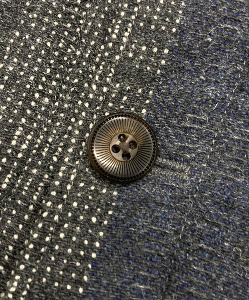 CALEE（キャリー）CALEE (キャリー) Wool Dobby work jacket グレー サイズ:Mの古着・服飾アイテム