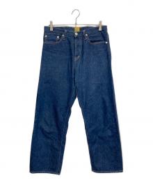 THE UNION（ザ ユニオン）の古着「BIG T DENIM PANTS」｜インディゴ