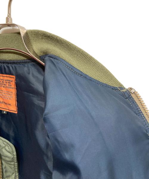 Schott（ショット）Schott (ショット) Ron Herman (ロンハーマン) MA-1ジャケット グリーン サイズ:Mの古着・服飾アイテム