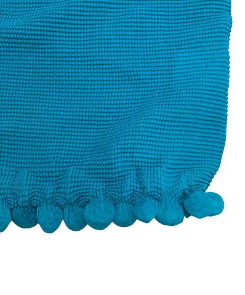me ISSEY MIYAKE（ミーイッセイ ミヤケ）me ISSEY MIYAKE (ミーイッセイ ミヤケ) プリーツタンクトップ ブルー サイズ:SIZE Freeの古着・服飾アイテム
