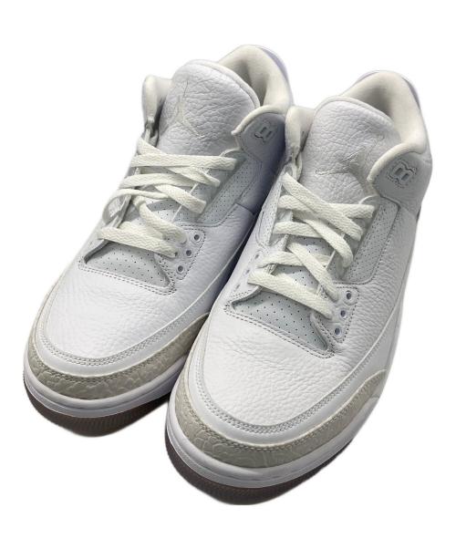NIKE（ナイキ）NIKE (ナイキ) Air Jordan 3 Retro ホワイト サイズ:27の古着・服飾アイテム