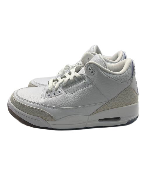 NIKE（ナイキ）NIKE (ナイキ) Air Jordan 3 Retro ホワイト サイズ:27の古着・服飾アイテム