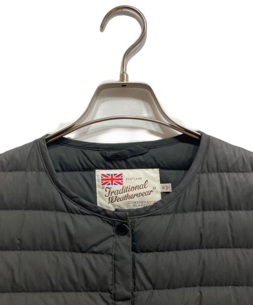 Traditional Weatherwear（トラディショナルウェザーウェア）Traditional Weatherwear (トラディショナルウェザーウェア) ARKLEY LONG DOWN pA ブラック サイズ:36の古着・服飾アイテム