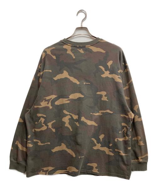 YEEZY（イージー）YEEZY (イージー) adidas (アディダス) SEASON 1 Camo L/S グリーン サイズ:Oの古着・服飾アイテム