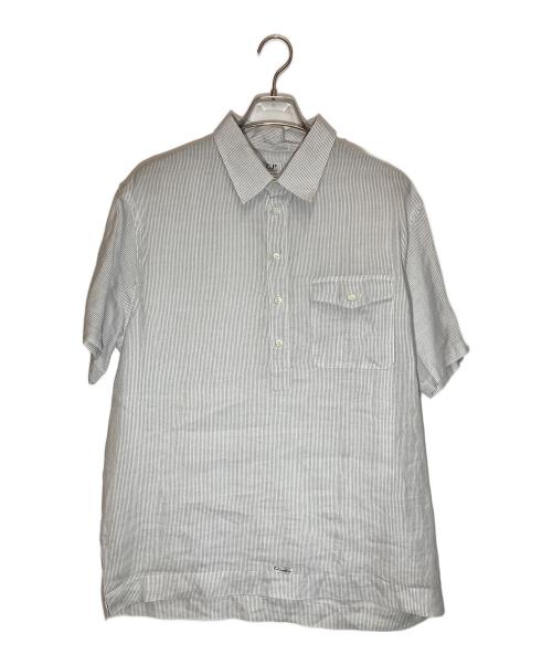 C.P COMPANY（シーピーカンパニー）C.P COMPANY (シーピーカンパニー) プルオーバーラミーシャツ ホワイト サイズ:5の古着・服飾アイテム