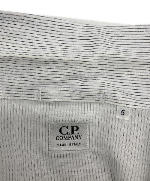 C.P COMPANY（シーピーカンパニー）C.P COMPANY (シーピーカンパニー) プルオーバーラミーシャツ ホワイト サイズ:5の古着・服飾アイテム