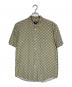 stussy（ステューシー）の古着「90sモノグラムシャツ」｜ベージュ