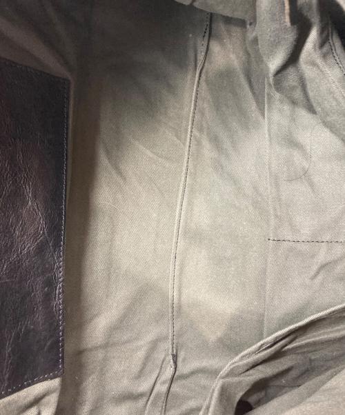 Alfredo BANNISTER（アルフレッドバニスター）alfredo BANNISTER (アルフレッドバニスター) レザーボストンバッグ ブラックの古着・服飾アイテム