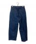 UNIVERSAL PRODUCTS. (ユニバーサルプロダクツ) NO TUCK WIDE DENIM PANTS インディゴ サイズ:1：7000円