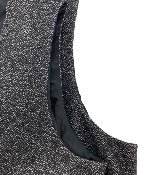 GIORGIO ARMANI（ジョルジョアルマーニ）GIORGIO ARMANI (ジョルジョアルマーニ) ウールコットンベスト ブラック サイズ:SIZE 54の古着・服飾アイテム