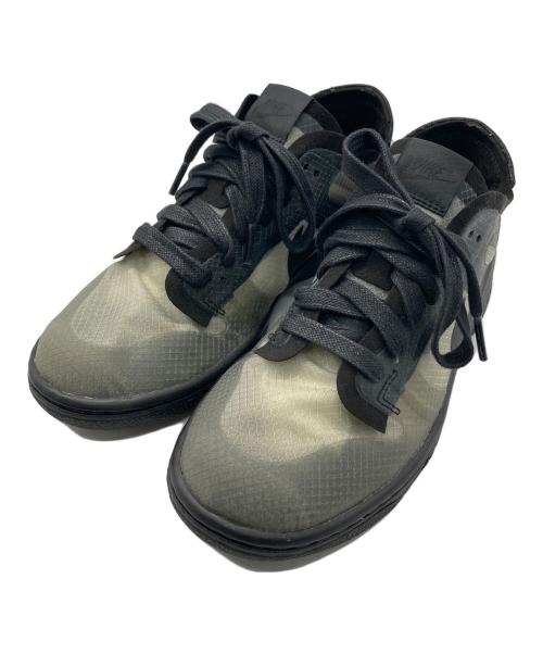 NIKE（ナイキ）NIKE (ナイキ) COMME des GARCONS (コムデギャルソン) DUNK LOW Women's ブラック×グレー サイズ:24の古着・服飾アイテム