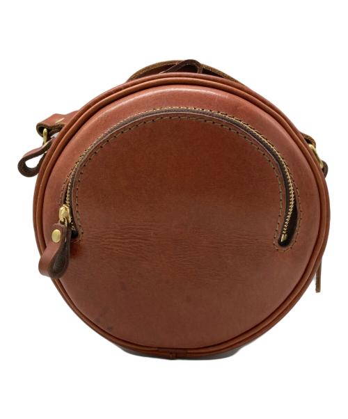 Herz（ヘルツ）Herz (ヘルツ) まんまるショルダーポシェット ブラウンの古着・服飾アイテム