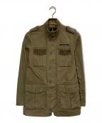 Hysteric Glamourヒステリックグラマー）の古着「スタッズM-65ジャケット」｜グリーン