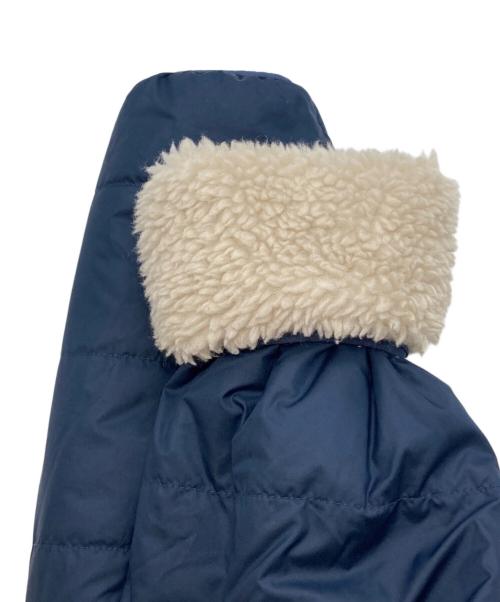 Patagonia（パタゴニア）Patagonia (パタゴニア) リバーシブル・レディ・フレディ・フーディ ベージュ×ネイビー サイズ:XXL (レディースM相当)の古着・服飾アイテム