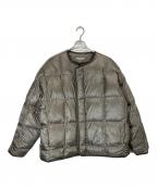 ORCIVALオーシバル）の古着「ライトキルトダウンブルゾン」｜グレー