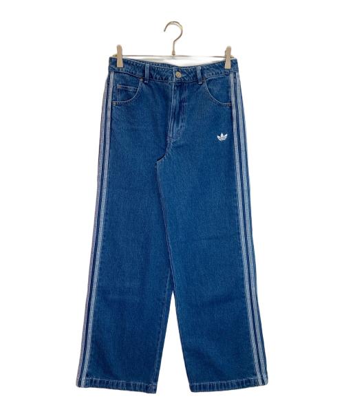adidas（アディダス）adidas (アディダス) Adicolor 3 Stripes ジーンズ インディゴ サイズ:2630の古着・服飾アイテム