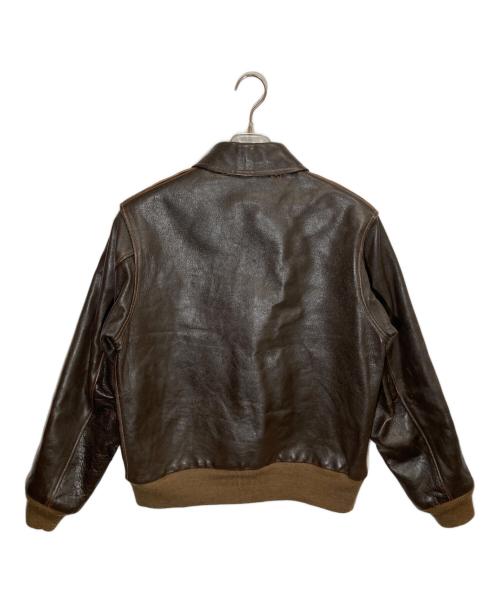 BUZZ RICKSON'S（バズリクソンズ）BUZZ RICKSON'S (バズリクソンズ) A-2 レザージャケット ブラウン サイズ:40の古着・服飾アイテム