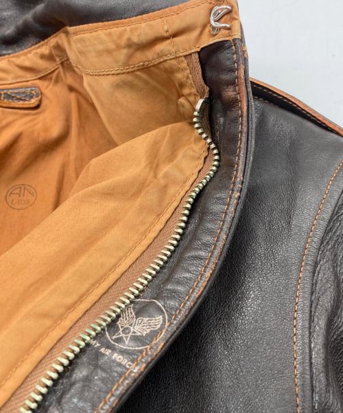 BUZZ RICKSON'S（バズリクソンズ）BUZZ RICKSON'S (バズリクソンズ) A-2 レザージャケット ブラウン サイズ:40の古着・服飾アイテム