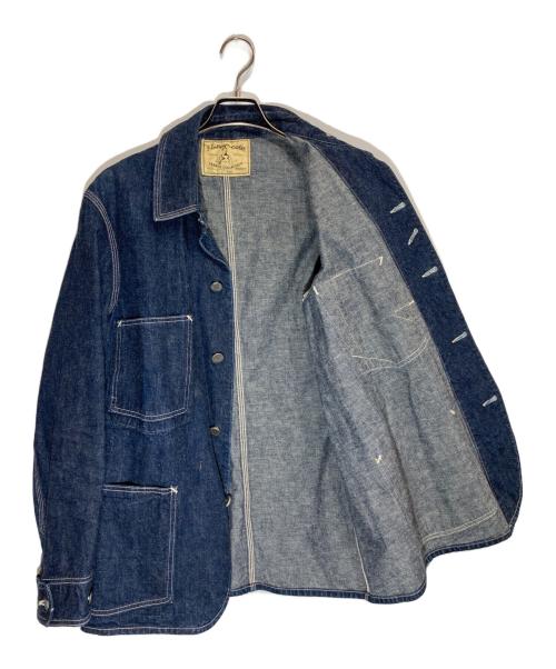 WAREHOUSE（ウエアハウス）WAREHOUSE (ウエアハウス) 1930's Iron alls Denim Coverall インディゴ サイズ:40の古着・服飾アイテム