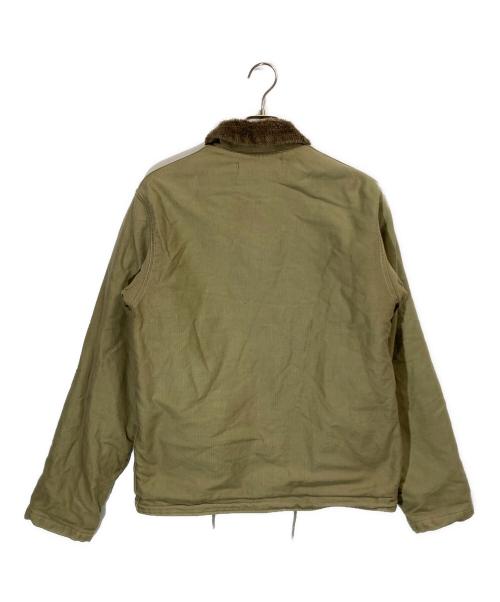 BUZZ RICKSON'S（バズリクソンズ）Buzz Rickson's (バズリクソンズ) デッキジャケット カーキ サイズ:Lの古着・服飾アイテム