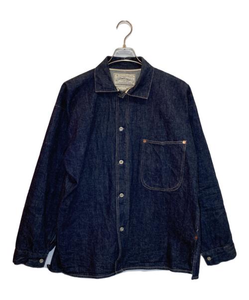 WAREHOUSE（ウエアハウス）WAREHOUSE (ウエアハウス) OPEN FRONT JUMPER インディゴ サイズ:SIZE 40の古着・服飾アイテム