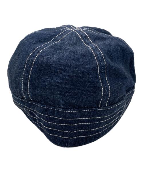 UNION SPECIAL OVERALLS（ユニオンスペシャルオーバーオールズ）union special overalls (ユニオンスペシャルオーバーオールズ) デニムキャップ インディゴの古着・服飾アイテム