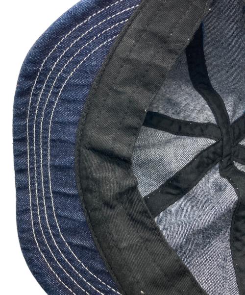 UNION SPECIAL OVERALLS（ユニオンスペシャルオーバーオールズ）union special overalls (ユニオンスペシャルオーバーオールズ) デニムキャップ インディゴの古着・服飾アイテム