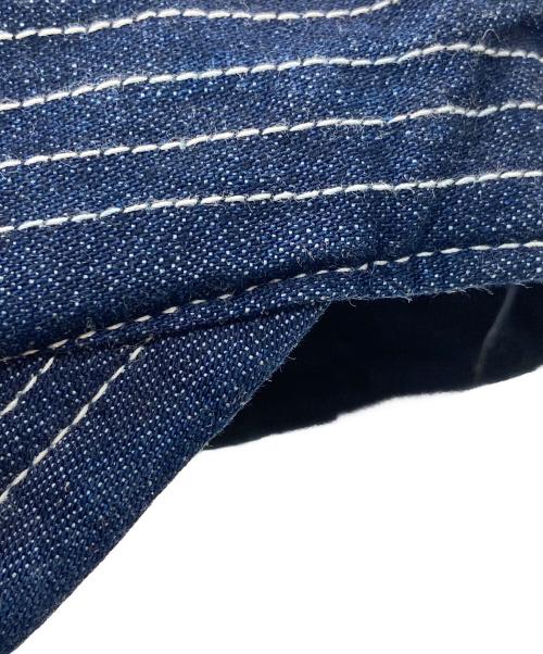 UNION SPECIAL OVERALLS（ユニオンスペシャルオーバーオールズ）union special overalls (ユニオンスペシャルオーバーオールズ) デニムキャップ インディゴの古着・服飾アイテム