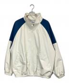 KEBOZケボズ）の古着「2TONE TRACK JACKET」｜ネイビー×ベージュ