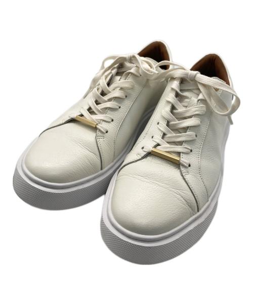 AOURE（アウール）AOURE (アウール) DEVICE1 スニーカー ホワイト サイズ:27.5の古着・服飾アイテム