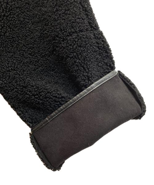 INSCRIRE（アンスクリア）INSCRIRE (アンスクリア) Fake Mouton Liner Coat ブラック サイズ:下記参照の古着・服飾アイテム