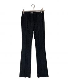 D&G（ディーアンドジー）の古着「レースパンツ」｜ブラック