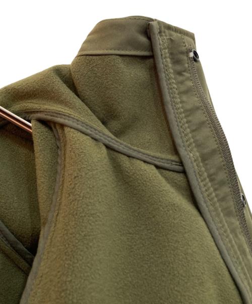 Spick and Span（スピック＆スパン）Spick and Span (スピックアンドスパン) ボンディングフーデッドコート カーキ サイズ:SIZE 36の古着・服飾アイテム