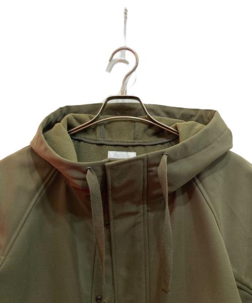 Spick and Span（スピック＆スパン）Spick and Span (スピックアンドスパン) ボンディングフーデッドコート カーキ サイズ:SIZE 36の古着・服飾アイテム