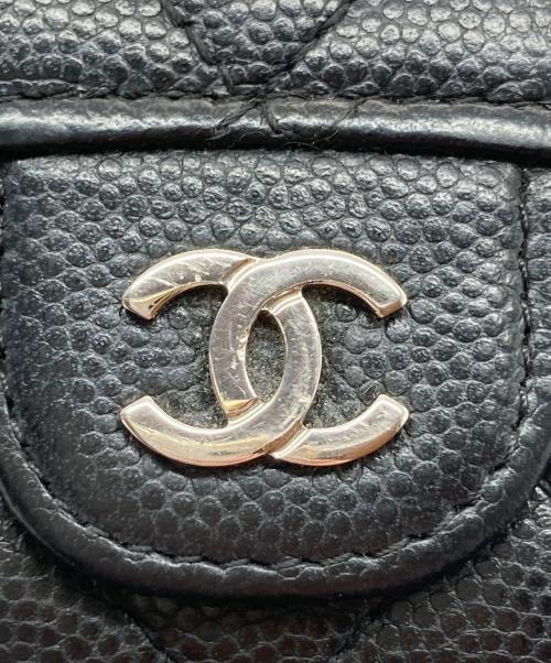 CHANEL（シャネル）CHANEL (シャネル) マトラッセクラシックスモールフラップウォレット ブラックの古着・服飾アイテム