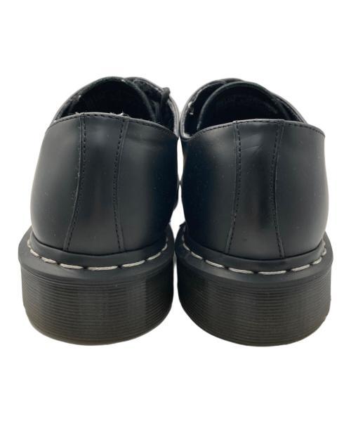 Dr.Martens（ドクターマーチン）Dr.Martens (ドクターマーチン) 1461 ホワイトステッチ 3 ホール シューズ ブラック サイズ:UK 10の古着・服飾アイテム