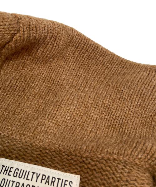 WACKO MARIA（ワコマリア）WACKO MARIA (ワコマリア) HIGHTIMES (ハイ・タイムズ) COWICHAN SWEATER ブラウン サイズ:Sの古着・服飾アイテム