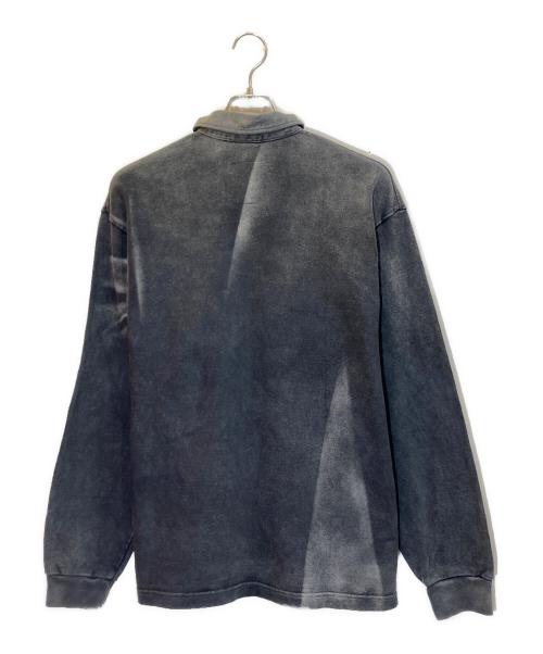 BOWWOW（バウワウ）BOWWOW (バウワウ) CLIMBING RUGBY SHIRTS グレー サイズ:Mの古着・服飾アイテム