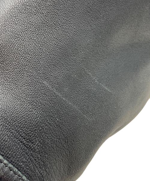 RATTLE TRAP（ラトルトラップ）RATTLE TRAP (ラトルトラップ) シープレザー シングルライダースジャケット ネイビー サイズ:3Lの古着・服飾アイテム